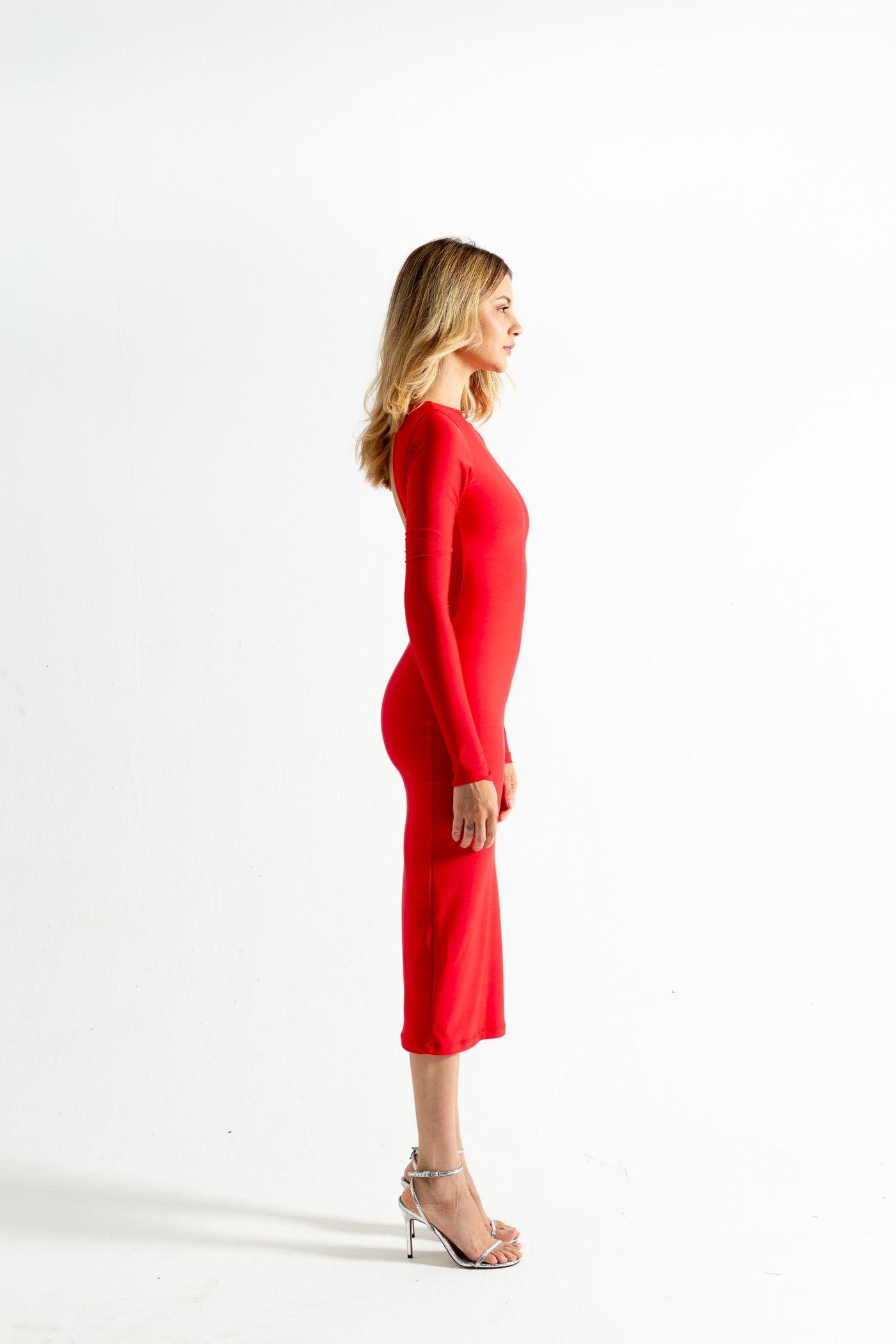 Vestido Orla vermelho