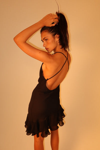 Vestido  babado