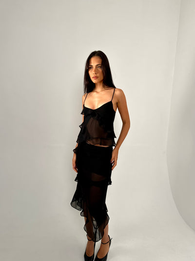 Saia Midi Georgette