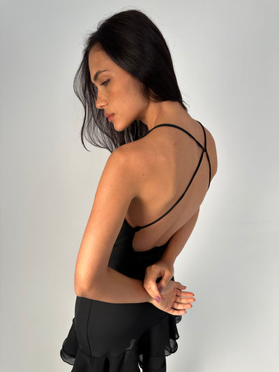 Vestido  babado